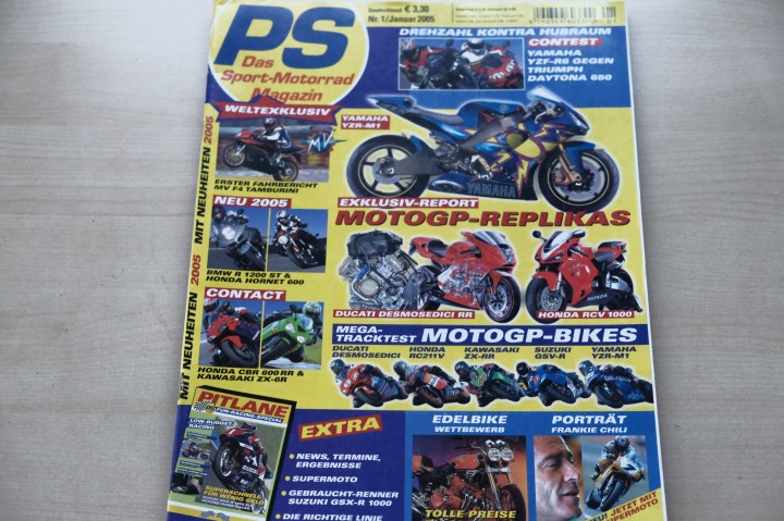 Deckblatt PS Sport Motorrad (01/2005)